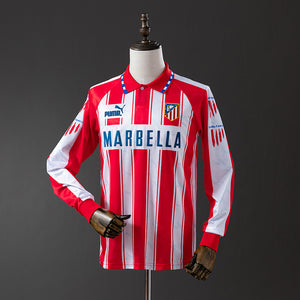 Camisa Atlético Madrid Retrô Manga Longa 94/95
