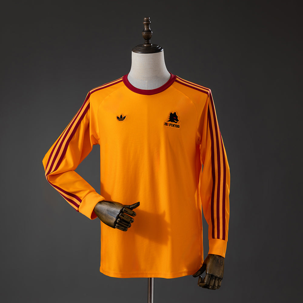 Camisa Roma Laranja Manga Longa