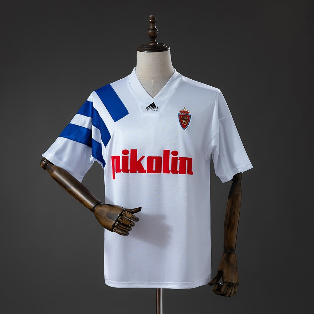 Camisa Retrô Zaragoza Home Xxl6 92/93