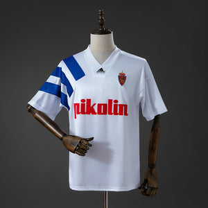 Camisa Retrô Zaragoza Home Xxl6 92/93