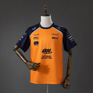 Camisa Castore Mclaren F1 Orange And Preta T 4xl9