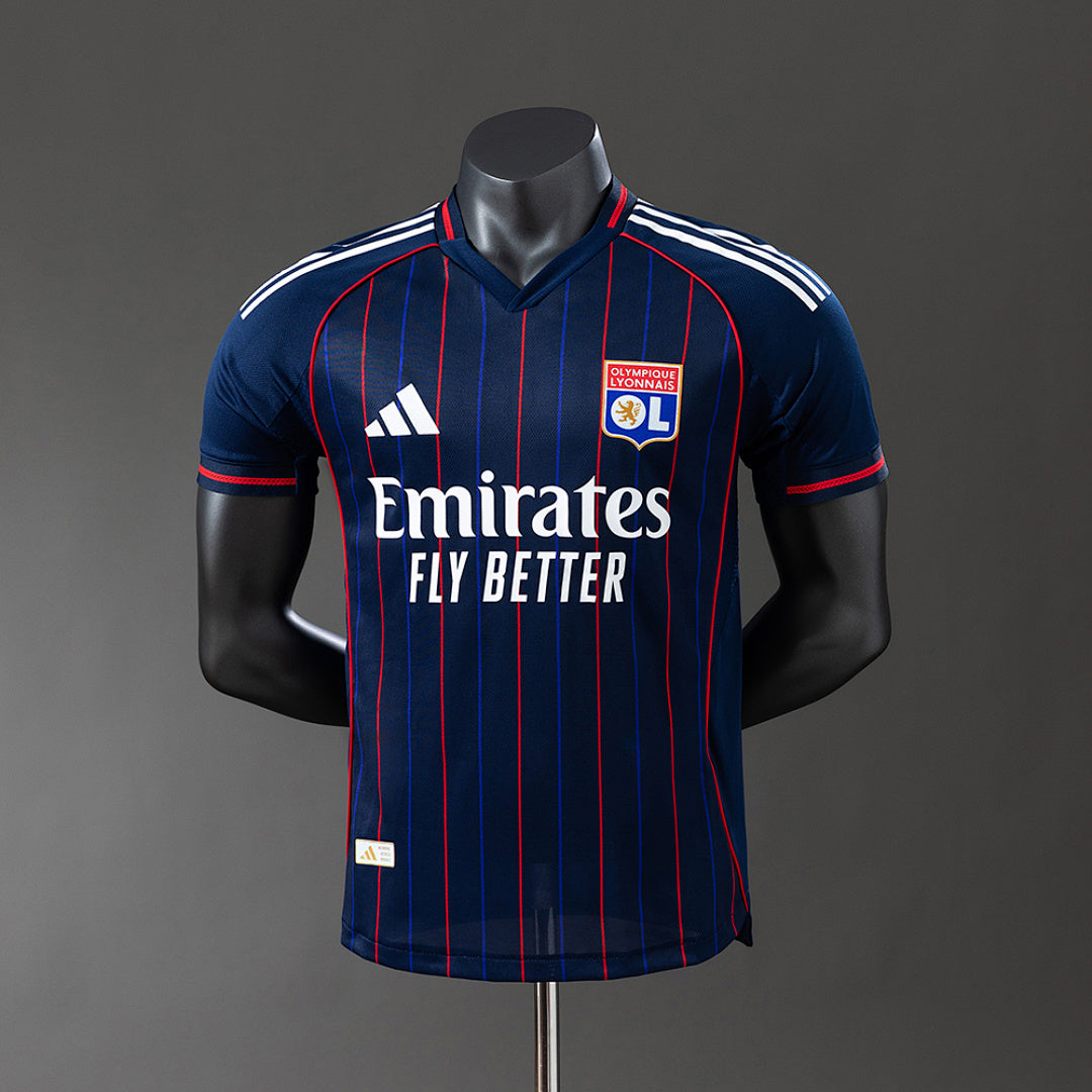 Camisa Olympique Lyon Away Versão Jogador 25/26