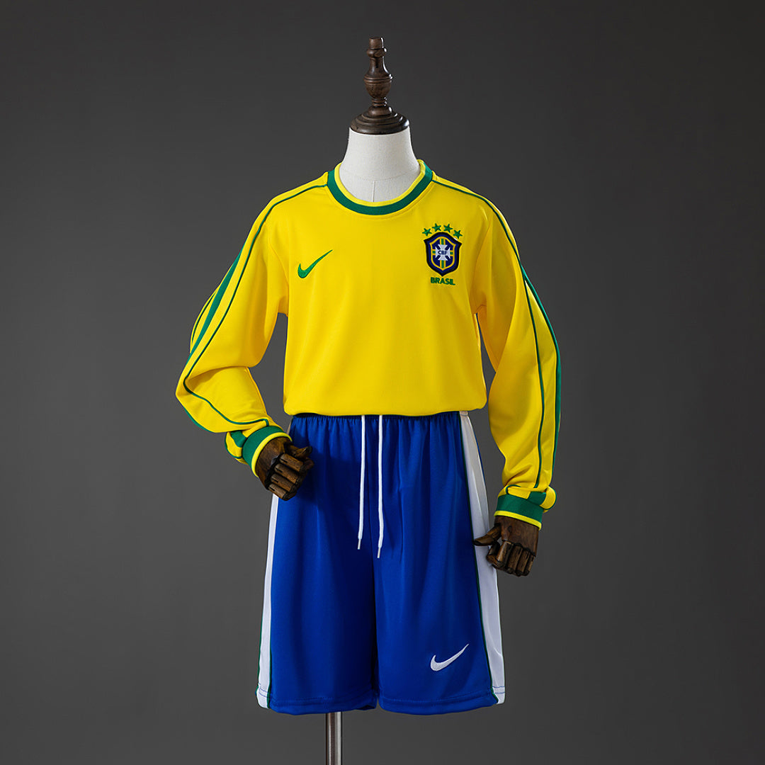Kit Infantil Brasil Manga Longa 1998