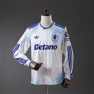 Camisa Aston Villa Away Manga Longa 25/26