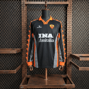 Camisa Roma Retrô Manga Longa 98/99