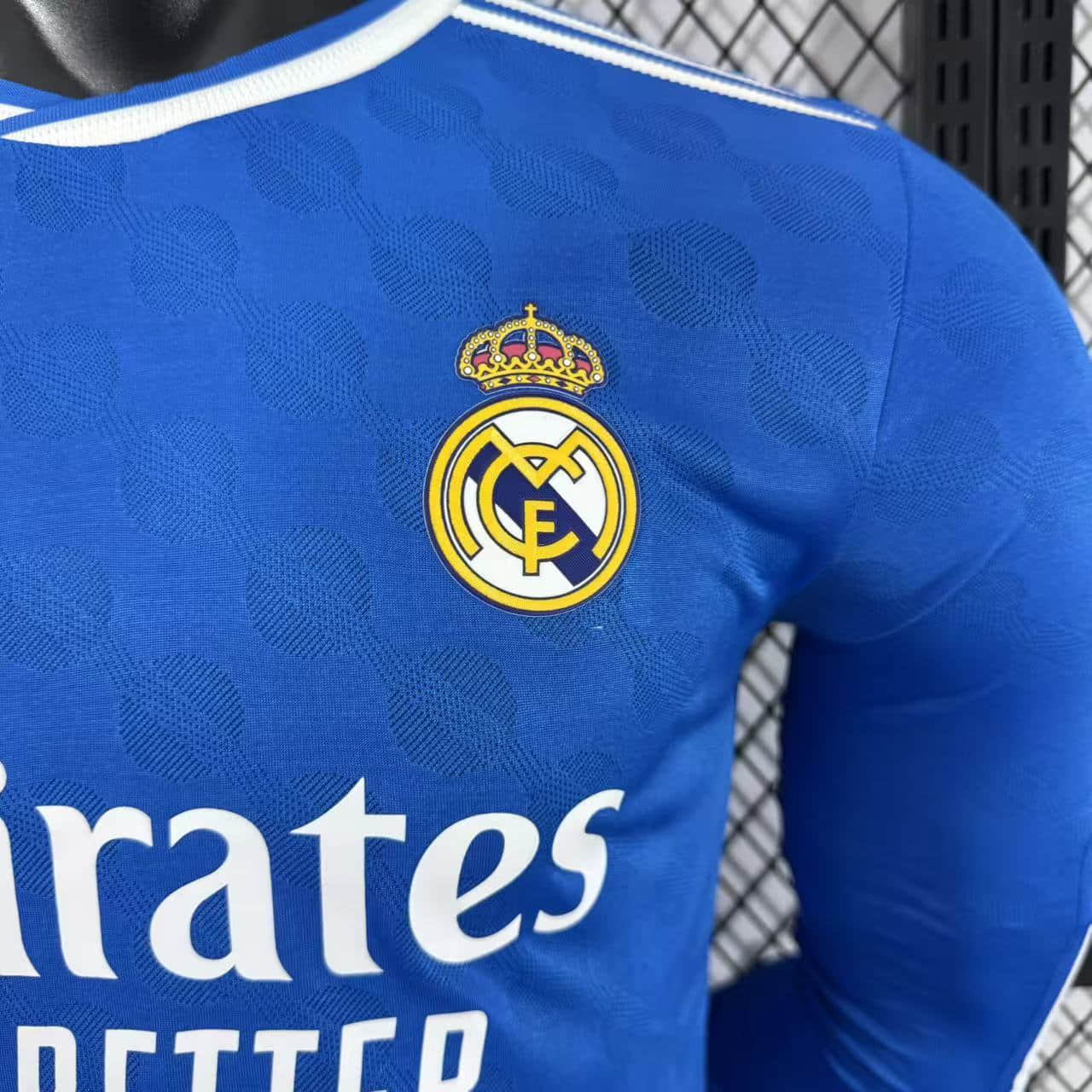 Camisa Real Madrid Away Manga Longa Jogador 25/26