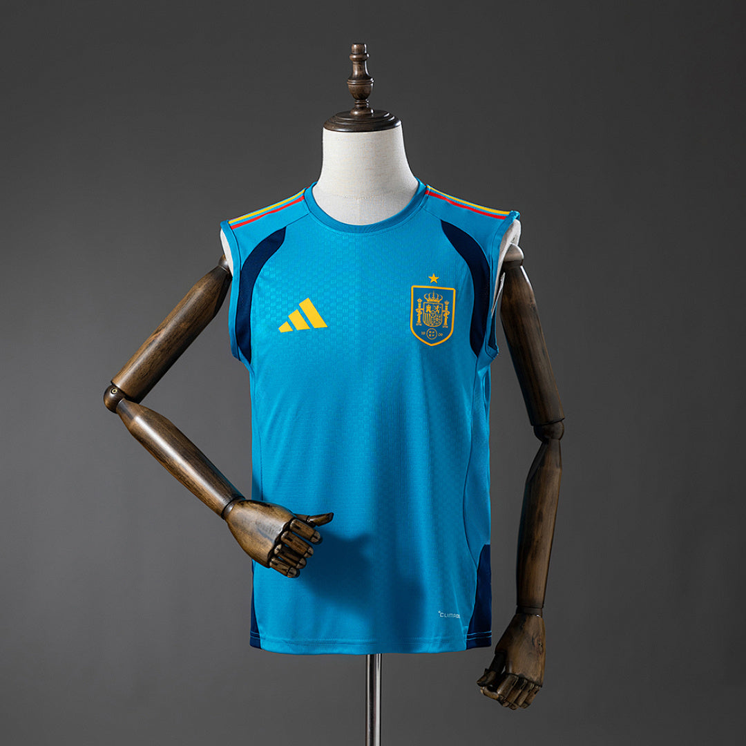 Camisa Espanha Treino Colete Azul 26/27