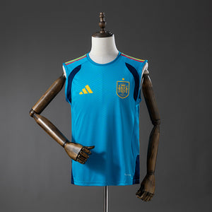 Camisa Espanha Treino Colete Azul 26/27
