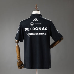 Camisa Mercedes Amg Petronas F1 Preta Polo 5xl 19 2026