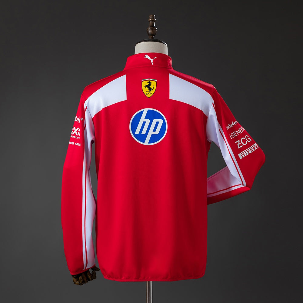 Camisa Scuderia Ferrari Vermelha Full Zip Jaqueta 3xl11 2026