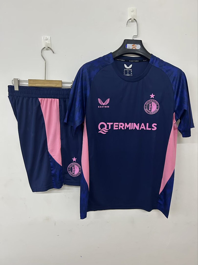 Camisa Feyenoord Treino Royal Azul 3xl2 25/26