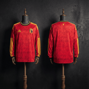 Camisa Bélgica Home Manga Longa 2026