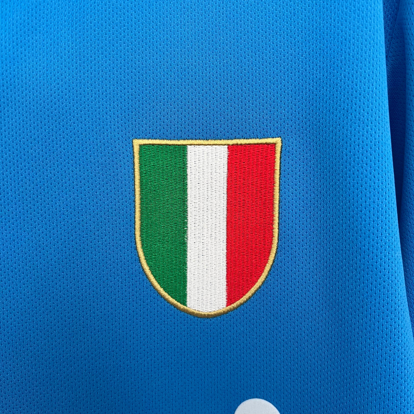 Camisa Napoli Retrô Manga Longa 87/88