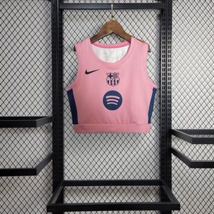 Camisa Barcelona Rosa 25/26 Feminina