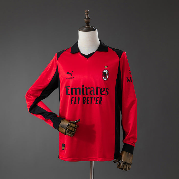 Camisa AC Milan Manga Longa 25/26