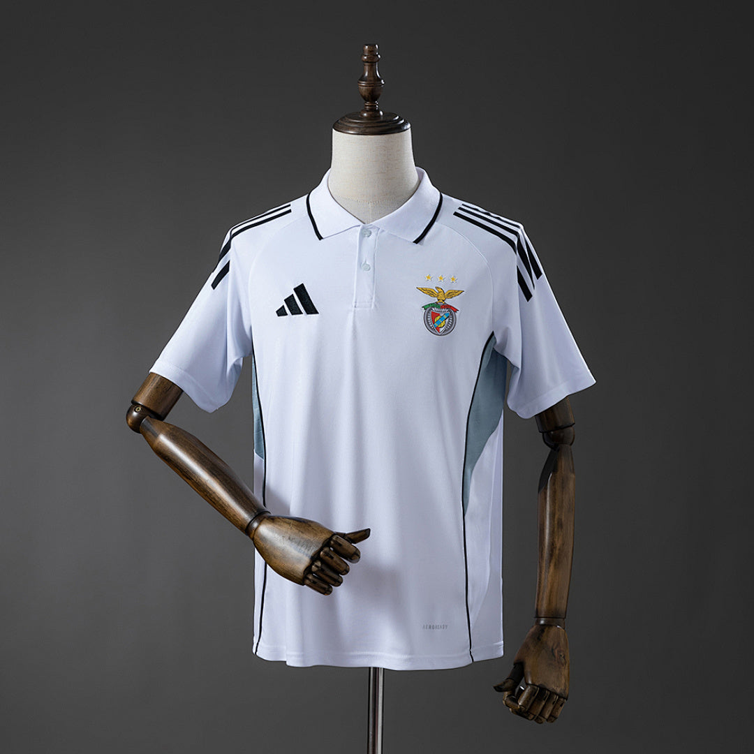 Camisa Benfica Polo Branca 3xl7 25/26