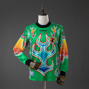 Camisa Japão Retrô Manga Longa Goleiro 1998