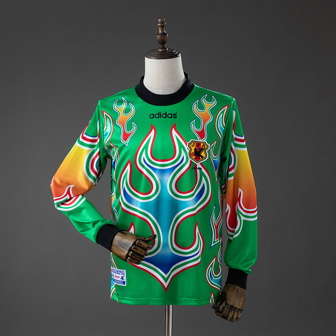 Camisa Japão Retrô Manga Longa Goleiro 1998