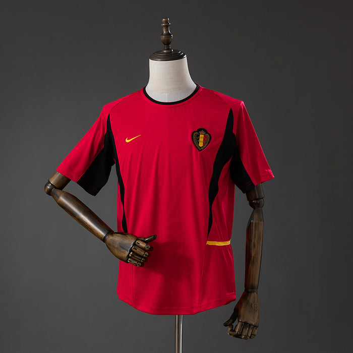 Camisa Bélgica Retrô 2002