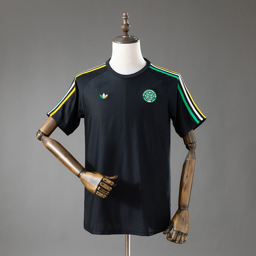 Camisa Celtic Terrace Icons T Preta Xxl6