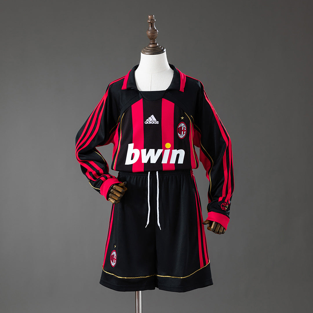 Kit Infantil AC Milan Manga Longa 06/07