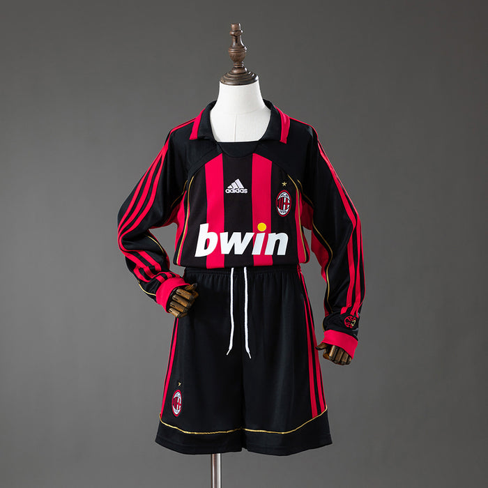 Kit Infantil AC Milan Manga Longa 06/07
