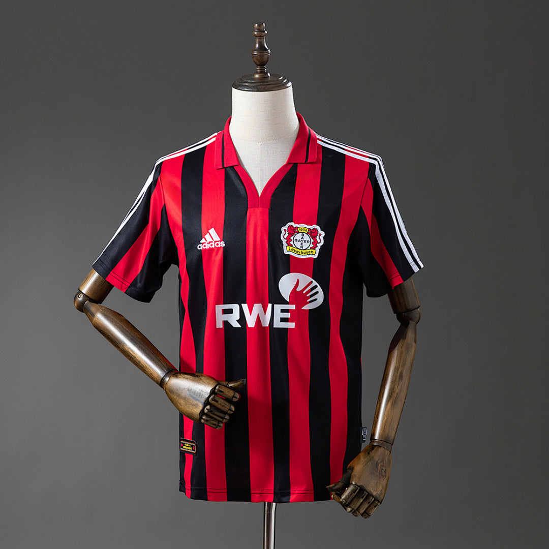 Camisa Bayer Leverkusen Retrô 01/02