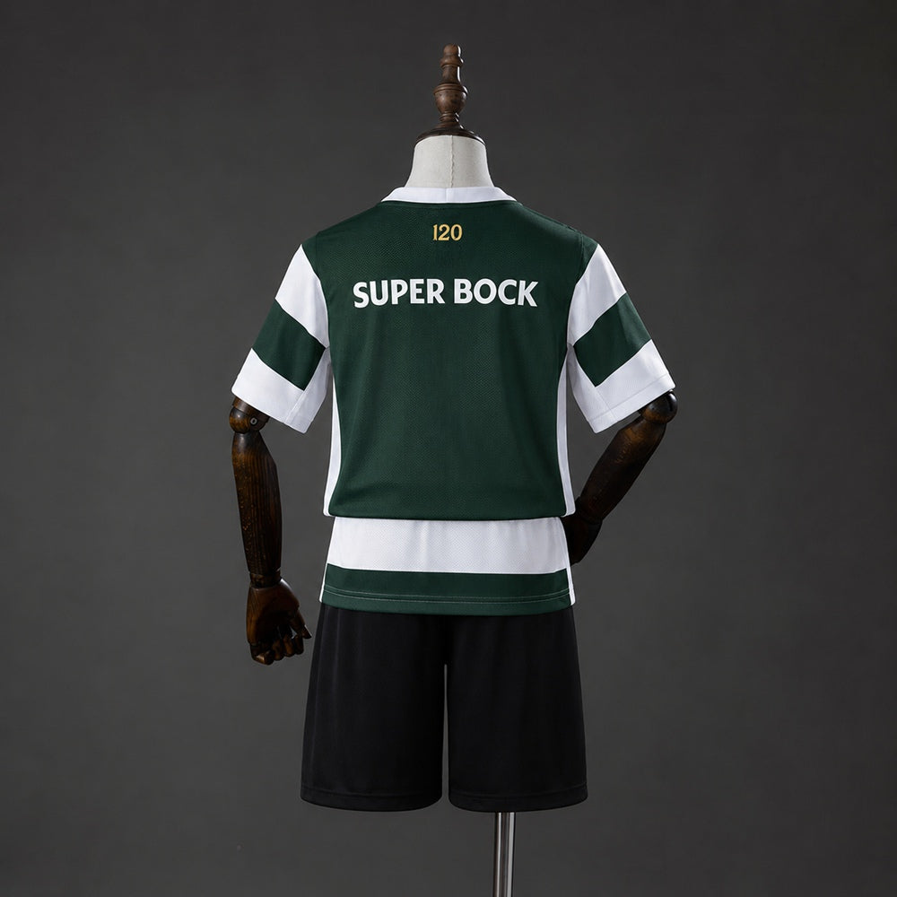 Camisa Sporting Cp Home Kit Infantil 16 282 26/27