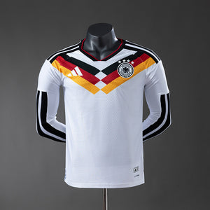 Camisa Alemanha Home Manga Longa Versão Jogador 2026