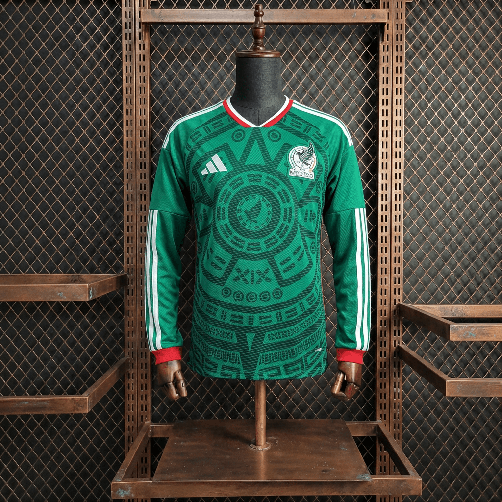 Camisa México Home Manga Longa 2026