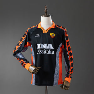 Camisa Roma Retrô Manga Longa 98/99