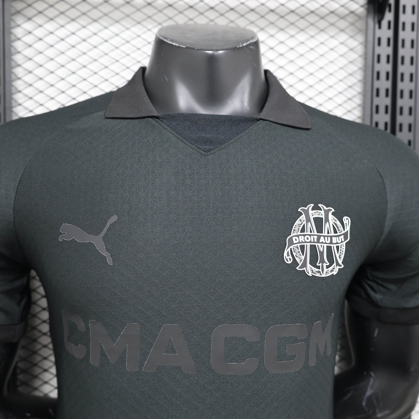 Camisa Olympique Marseille Preta Jogador 24/25
