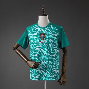 Camisa Portugal Pré-jogo Pré-jogo Verde 2026