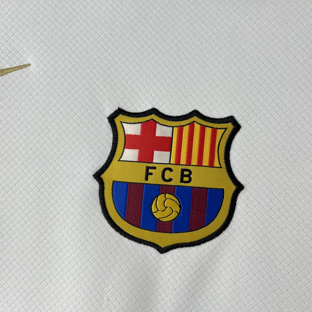 Camisa Barcelona Branca 25/26