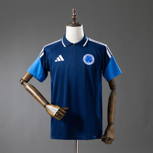 Camisa Cruzeiro Treino Polo Azul 26/27
