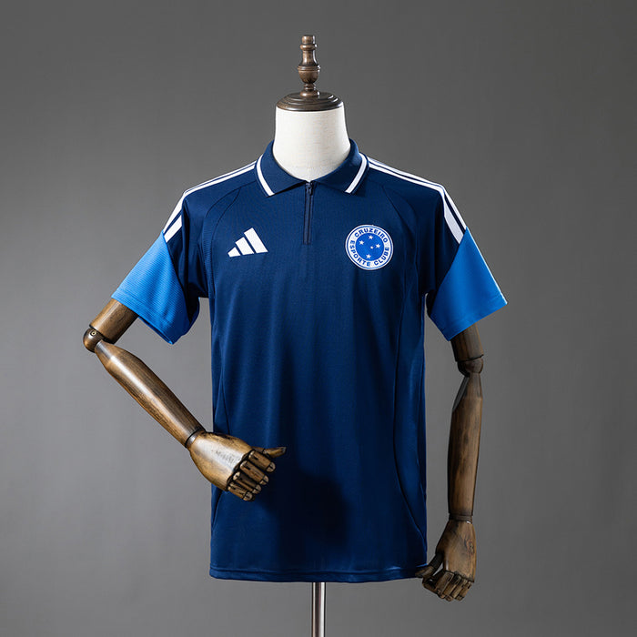 Camisa Cruzeiro Treino Polo Azul 26/27