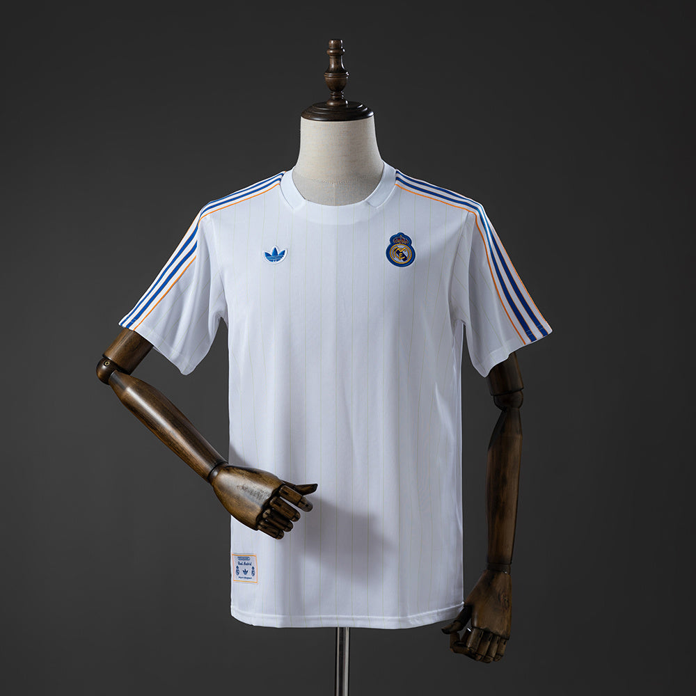 Camisa Real Madrid Azul Branca