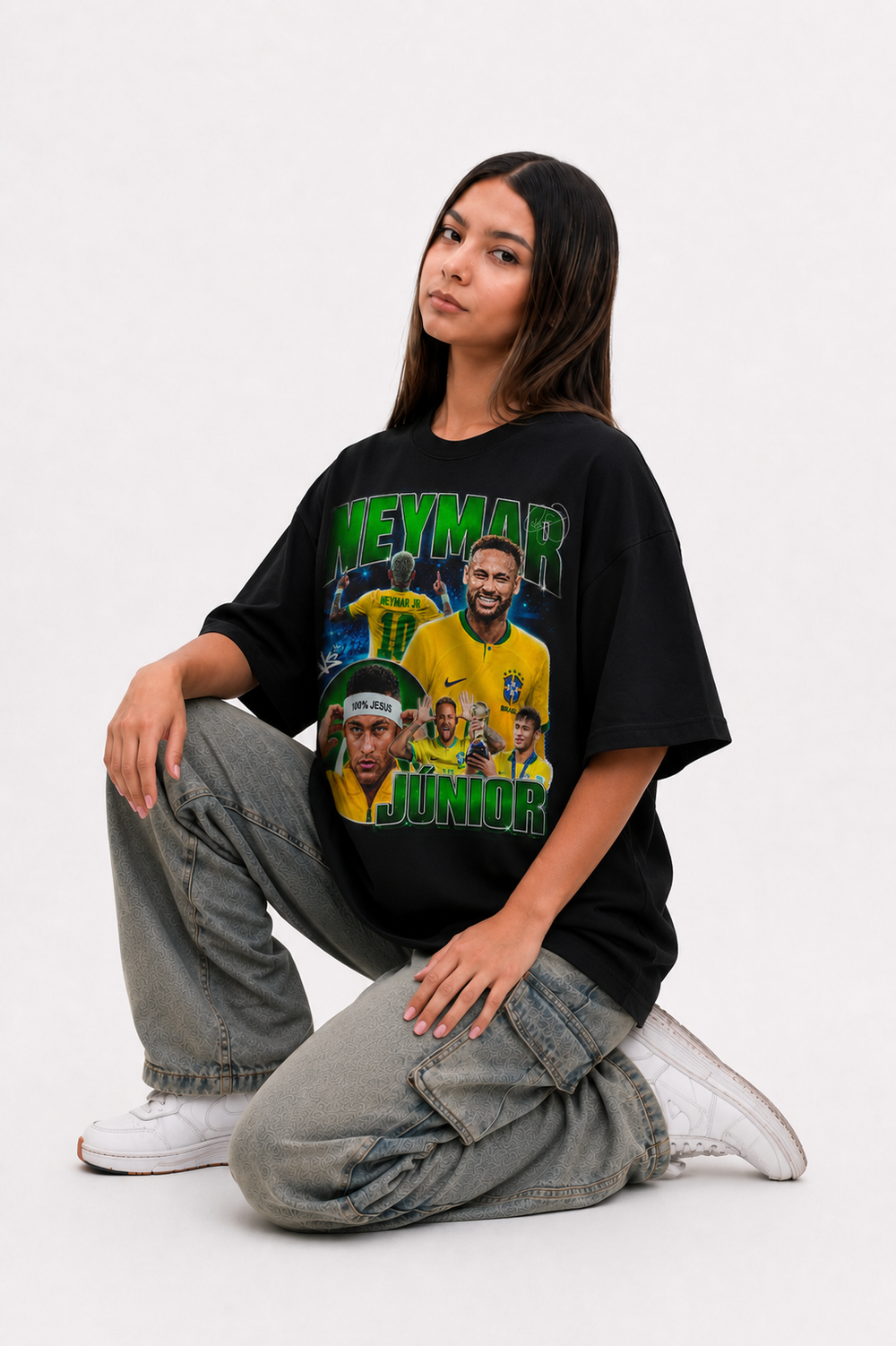 Camiseta Icons - Neymar Brasil