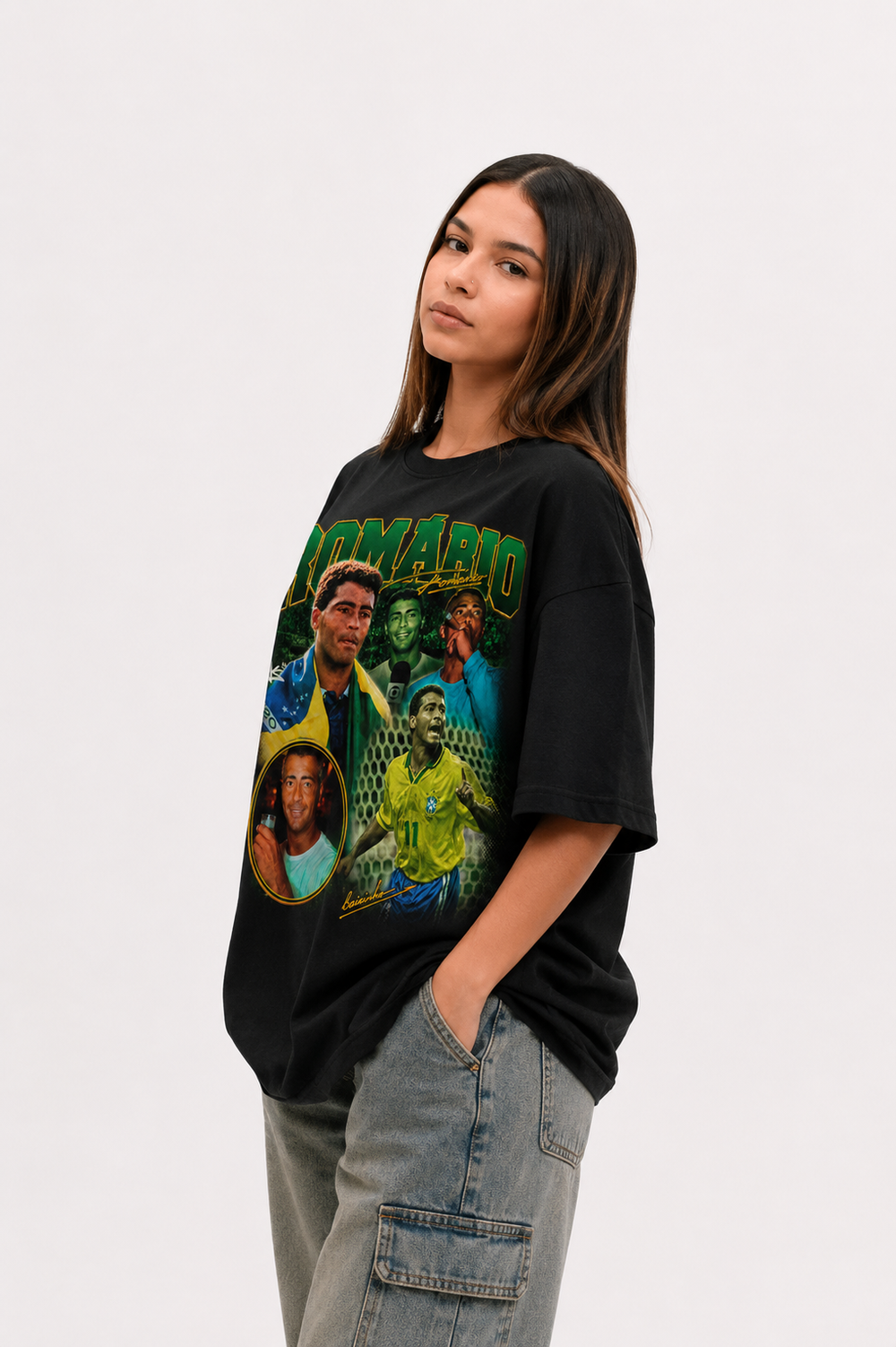 Camiseta Icons - Romário