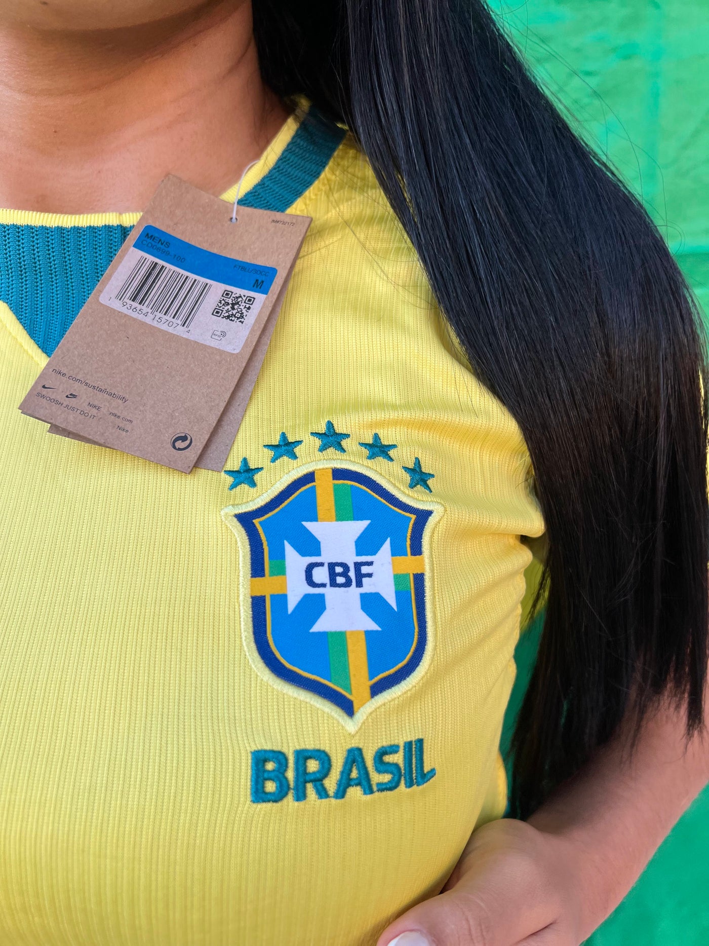 Camisa Brasil Home 2026 Feminina