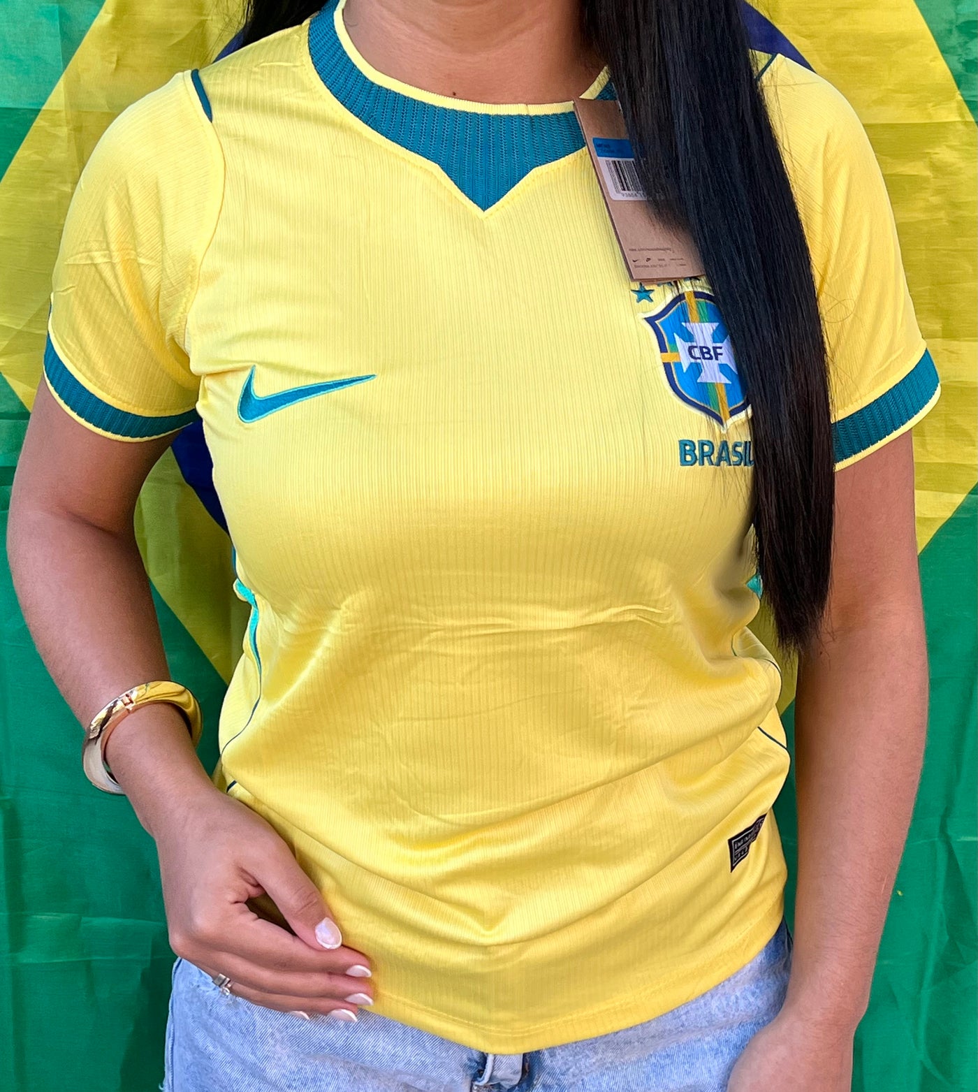 Camisa Brasil Home 2026 Feminina