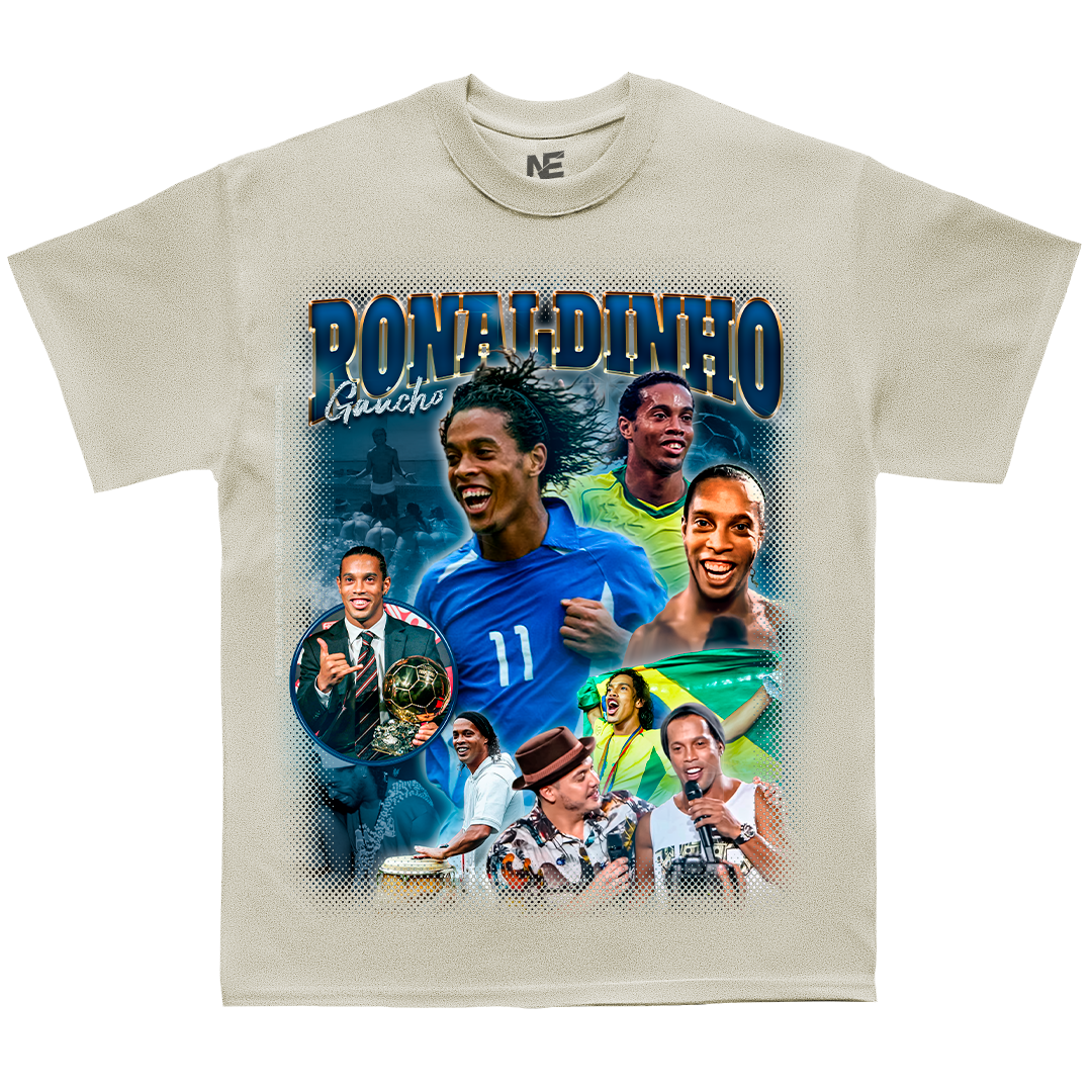 Camiseta Icons - Ronaldinho Gaúcho