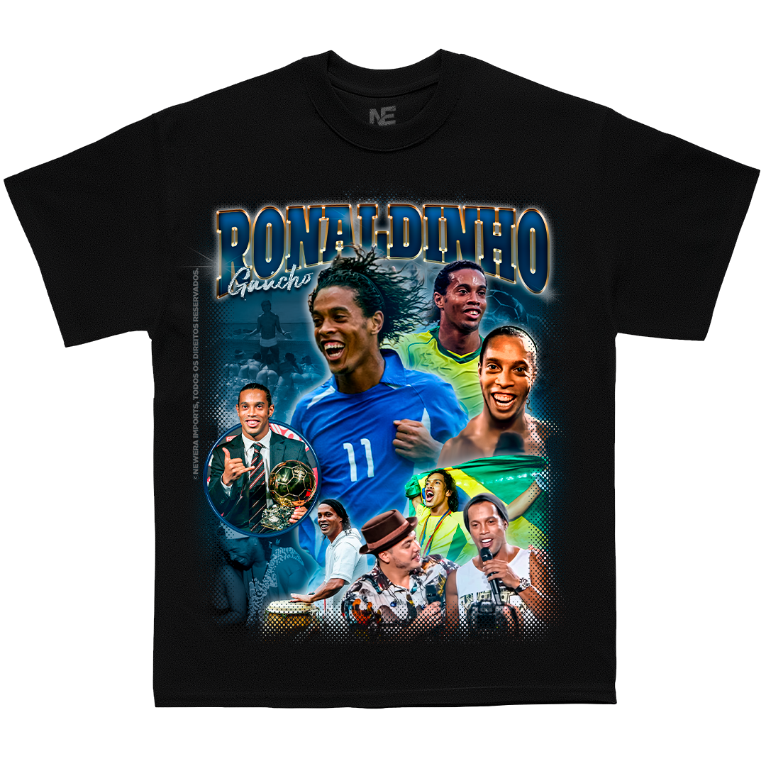 Camiseta Icons - Ronaldinho Gaúcho