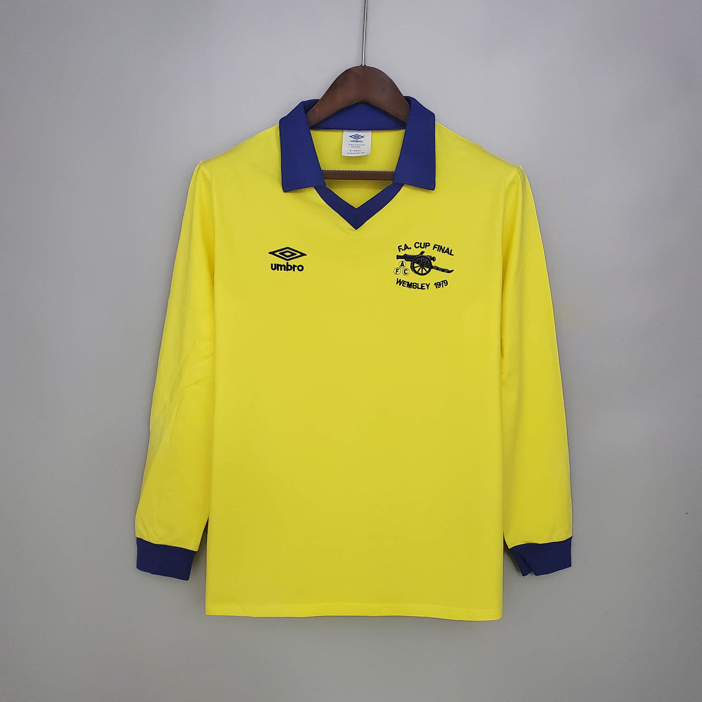 Camisa Arsenal Retrô Manga Longa 71/79