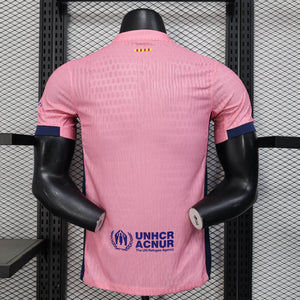 Camisa Barcelona Rosa Jogador 25/26