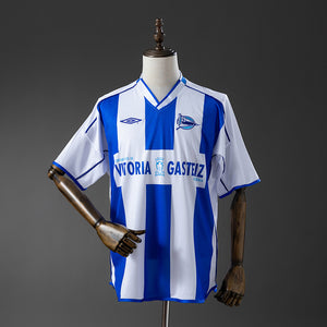 Camisa Alavés Retrô 03/04