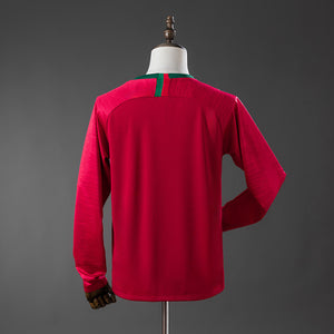 Camisa Portugal Retrô Manga Longa 2018