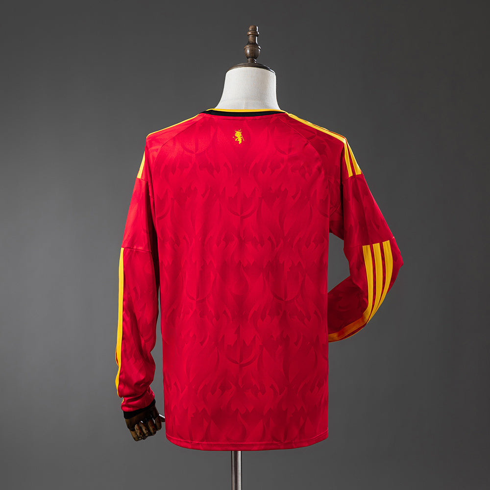 Camisa Bélgica Home Manga Longa 2026