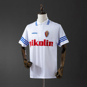 Camisa Retrô Zaragoza Home 4xl7 95/97