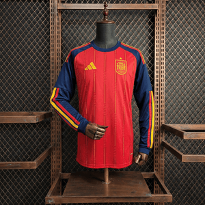 Camisa Espanha Home Manga Longa 2026